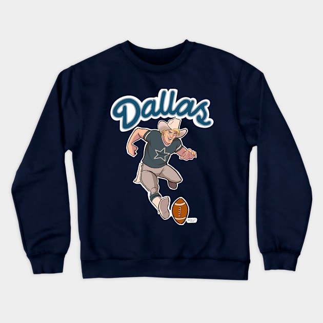 Dallas Cowboys Crewneck Sweatshirt by an Outlaw artist...